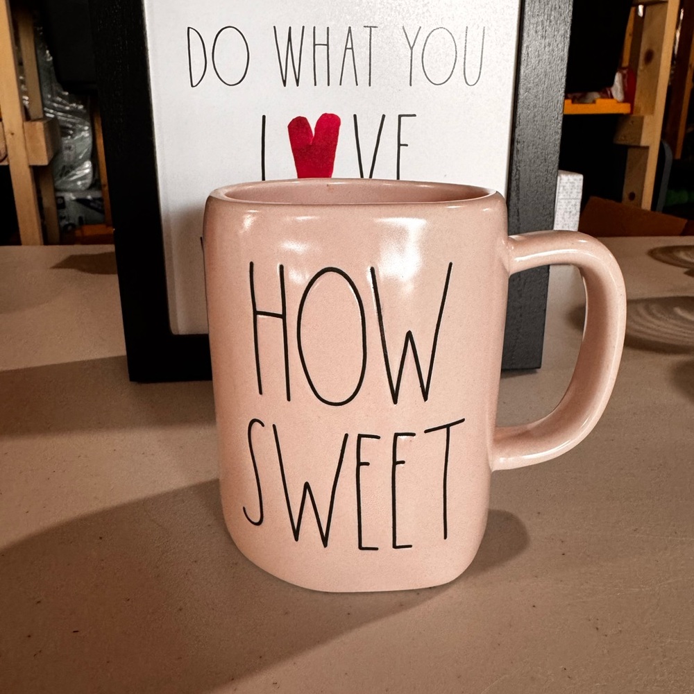 Pink Mug - Rae Dunn How Sweet